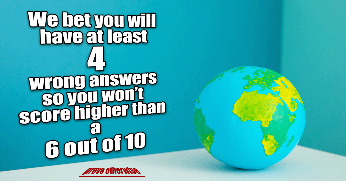 Banner for Start This Geography Quiz Right Now!