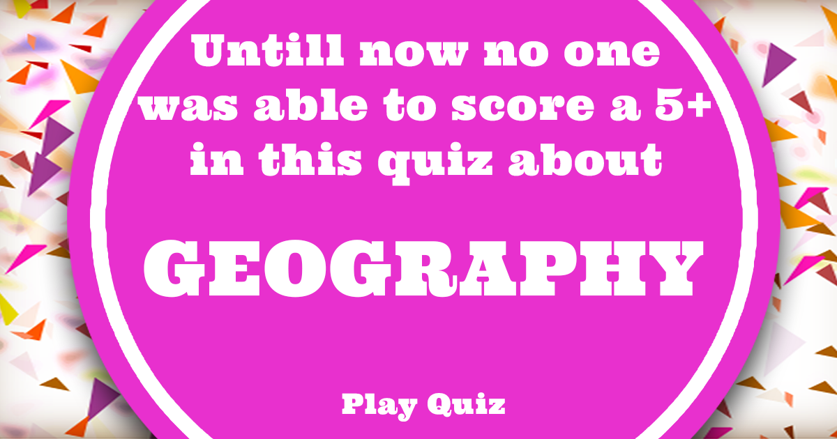 Banner for Geographical Examination