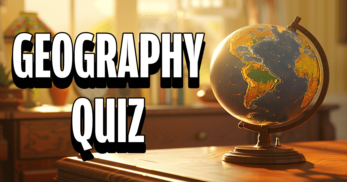 Banner for Quiz on Geography