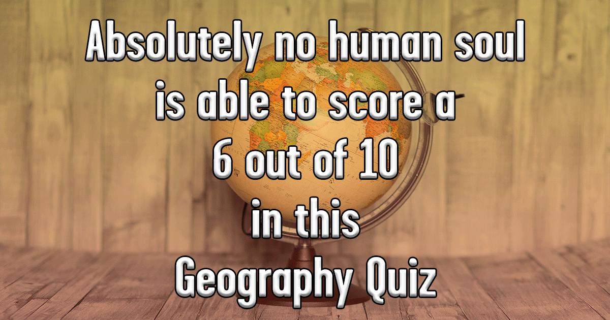 Banner for Difficult Geography Trivia