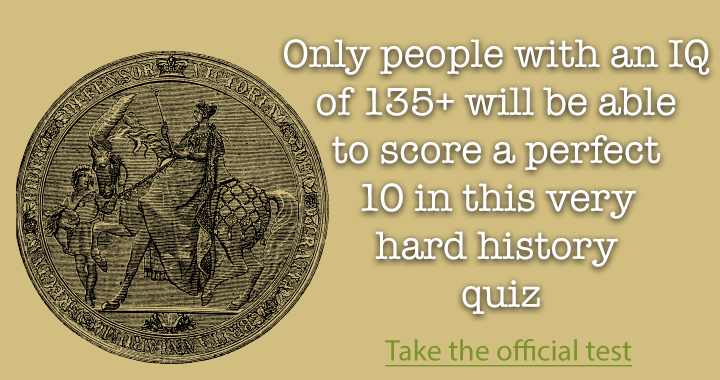 Banner for Scoring a 10 requires a high level of intelligence.