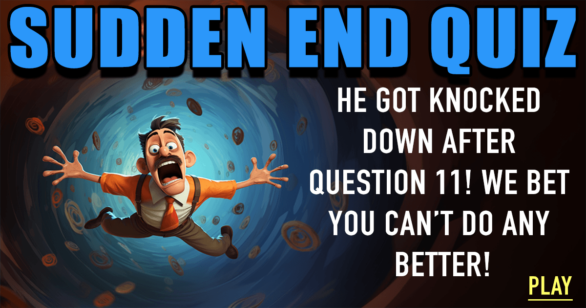 Banner for Prepare yourself to be knocked out!