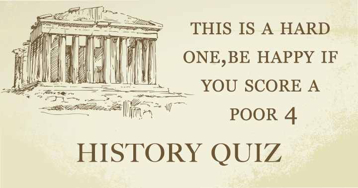 Banner for Attempt tackling this challenging history quiz.