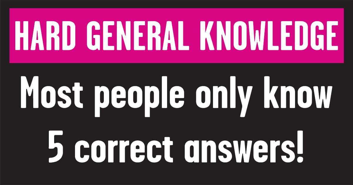 Banner for Challenging General Knowledge Queries