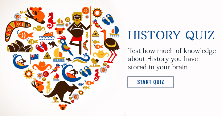 Banner for Assess your knowledge of history!
