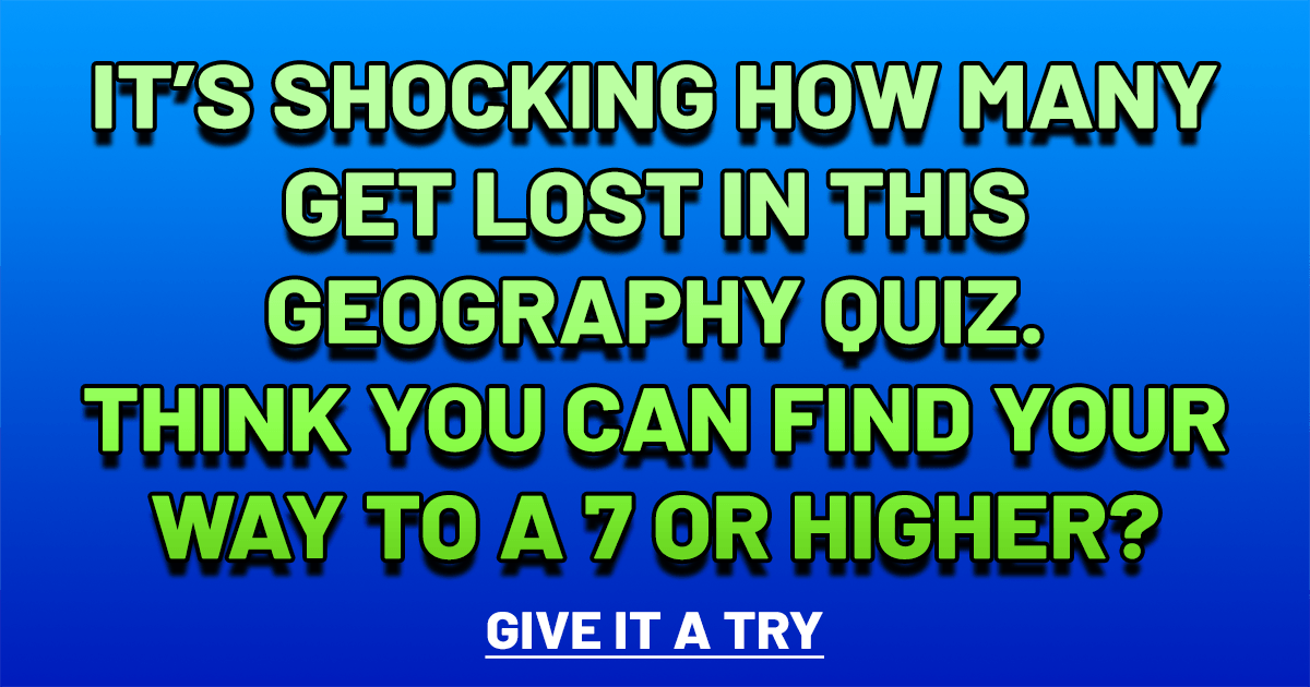 Banner for Geography Knowledge Quiz