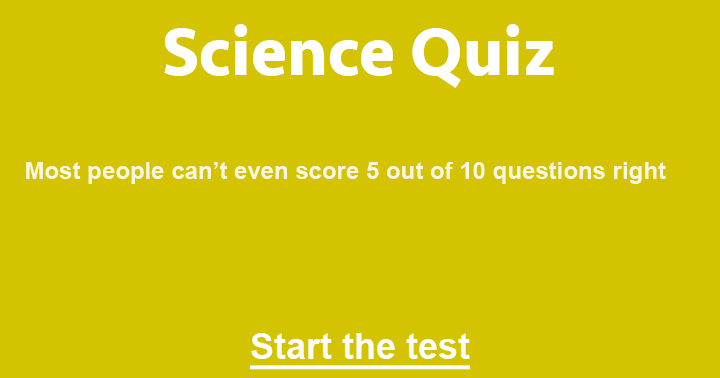 Banner for Respond to all 10 science questions and share your score.
