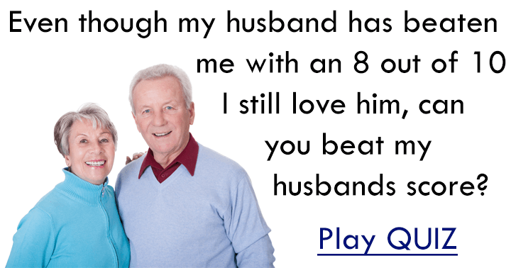 Banner for Are you able to top his impressive score of 8 out of 10?