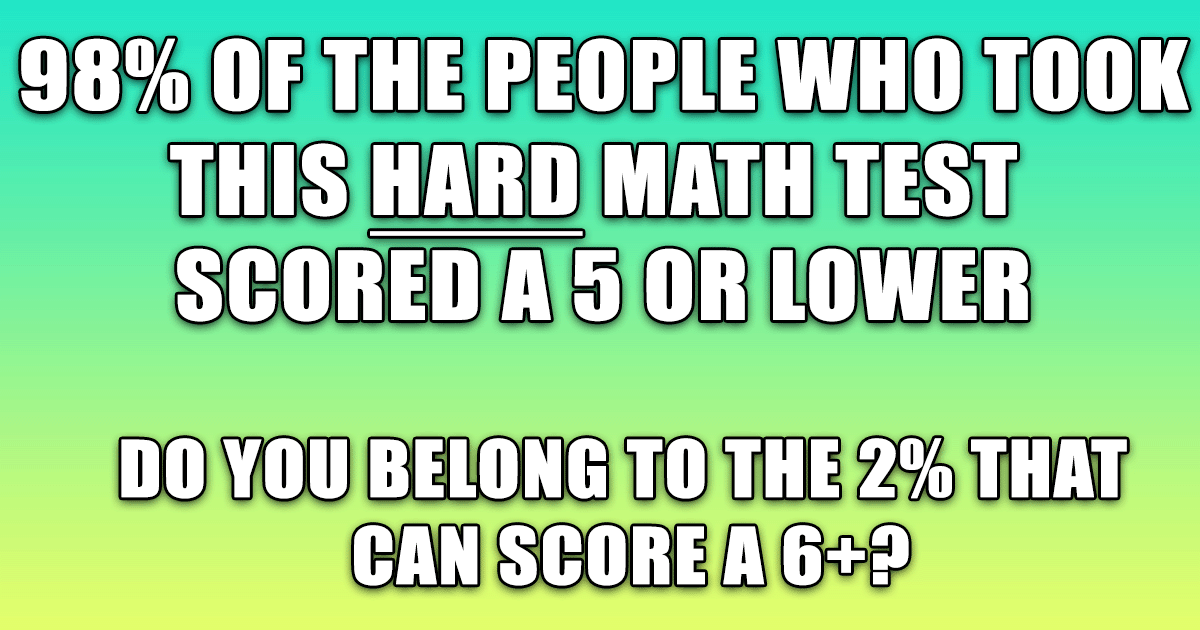 Banner for Mathematics Exam