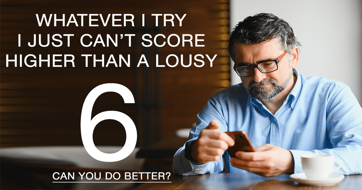 Banner for Are you able to do better?