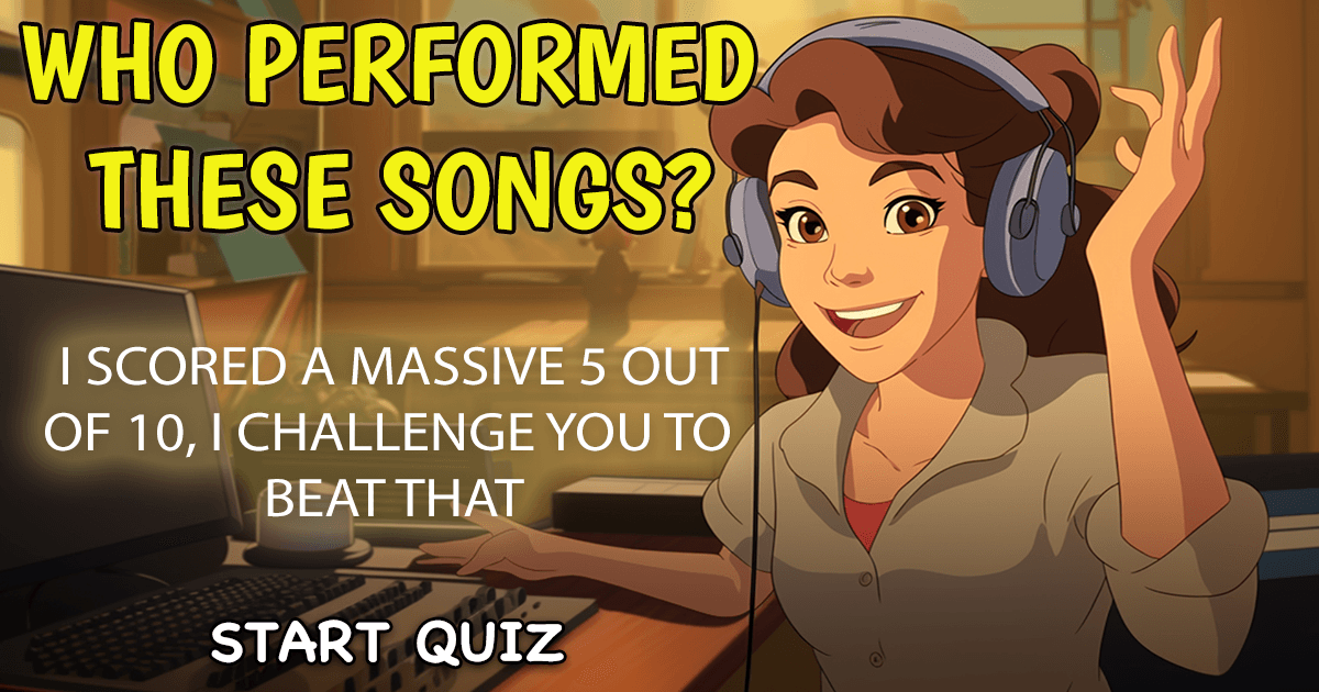 Banner for Who performed these songs?