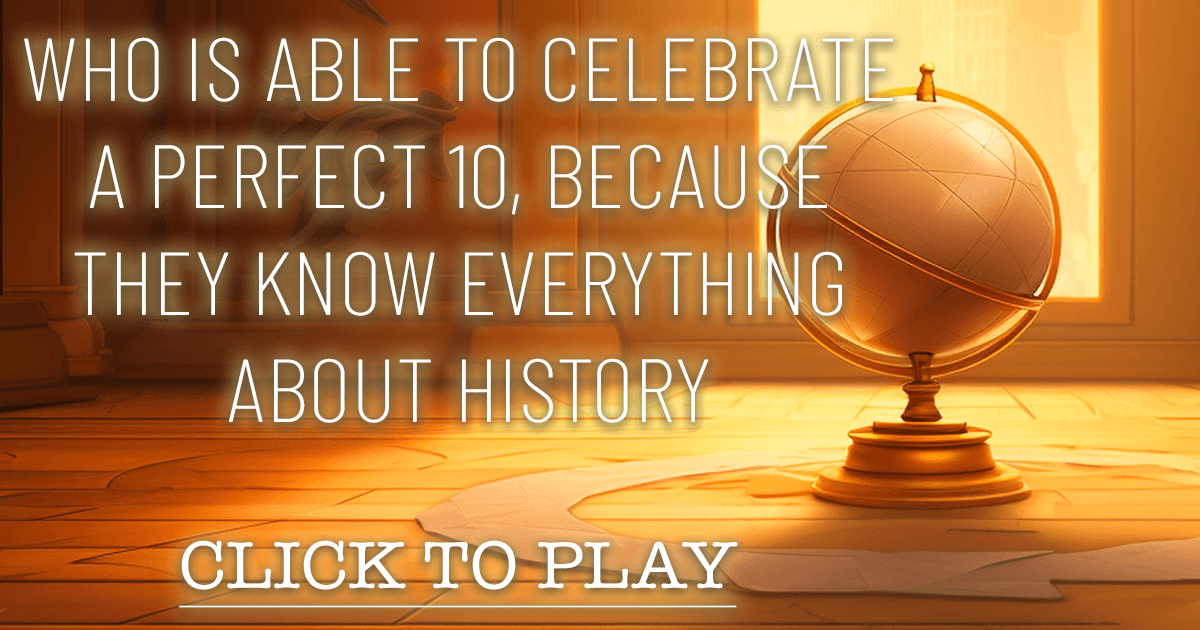 Banner for Historical trivia test.