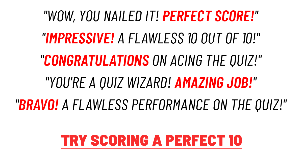 Banner for Aim for a perfect score of 10.