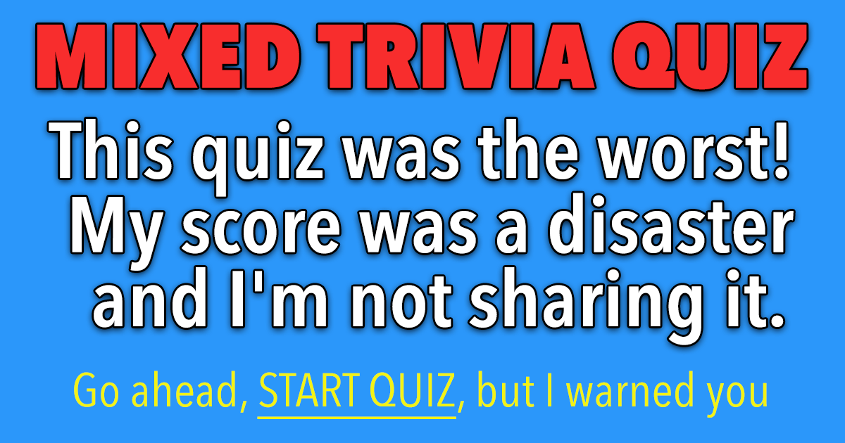 Banner for Assorted Knowledge Quiz