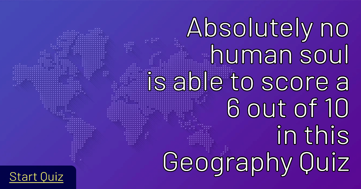 Banner for Demanding Geography Test