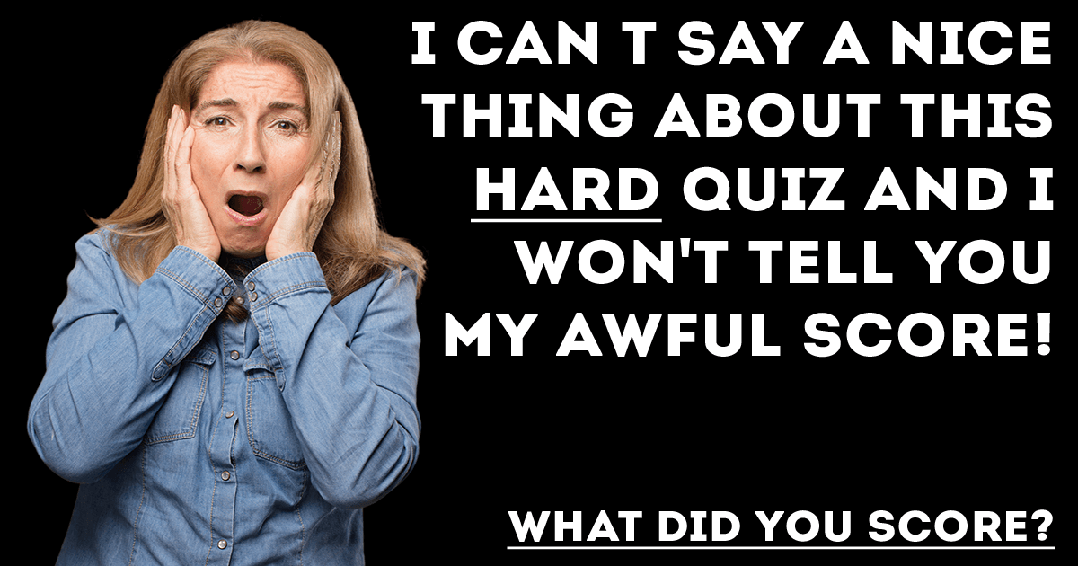 Banner for Tough Knowledge Quiz