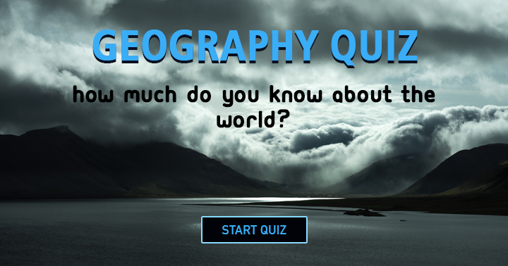 Banner for How Well Do You Understand Our World?