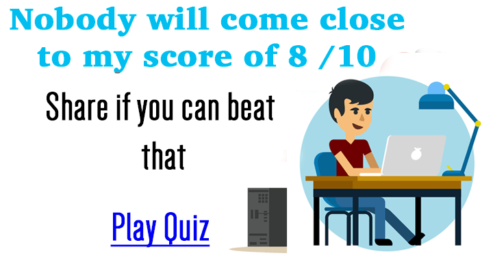 Banner for Is it possible for you to achieve a score of 8 or higher?