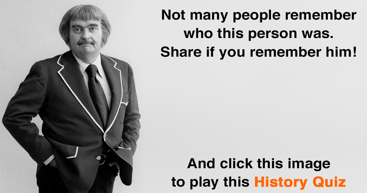 Banner for Do you recall who he is?