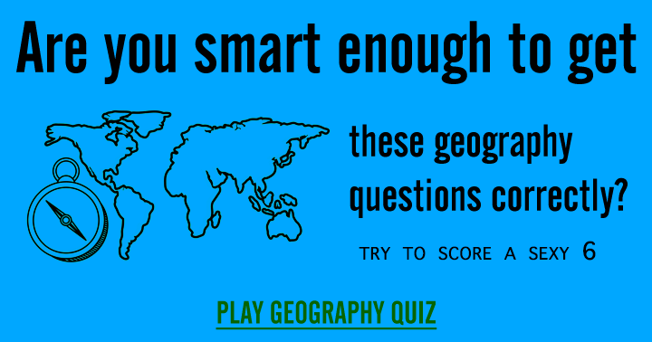 Banner for Challenging Geography Quiz