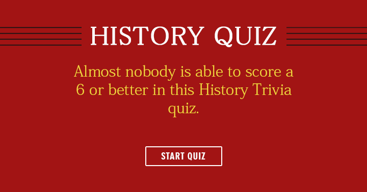 Banner for Historical Quizzes