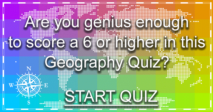 Banner for Geographical Trivia Test