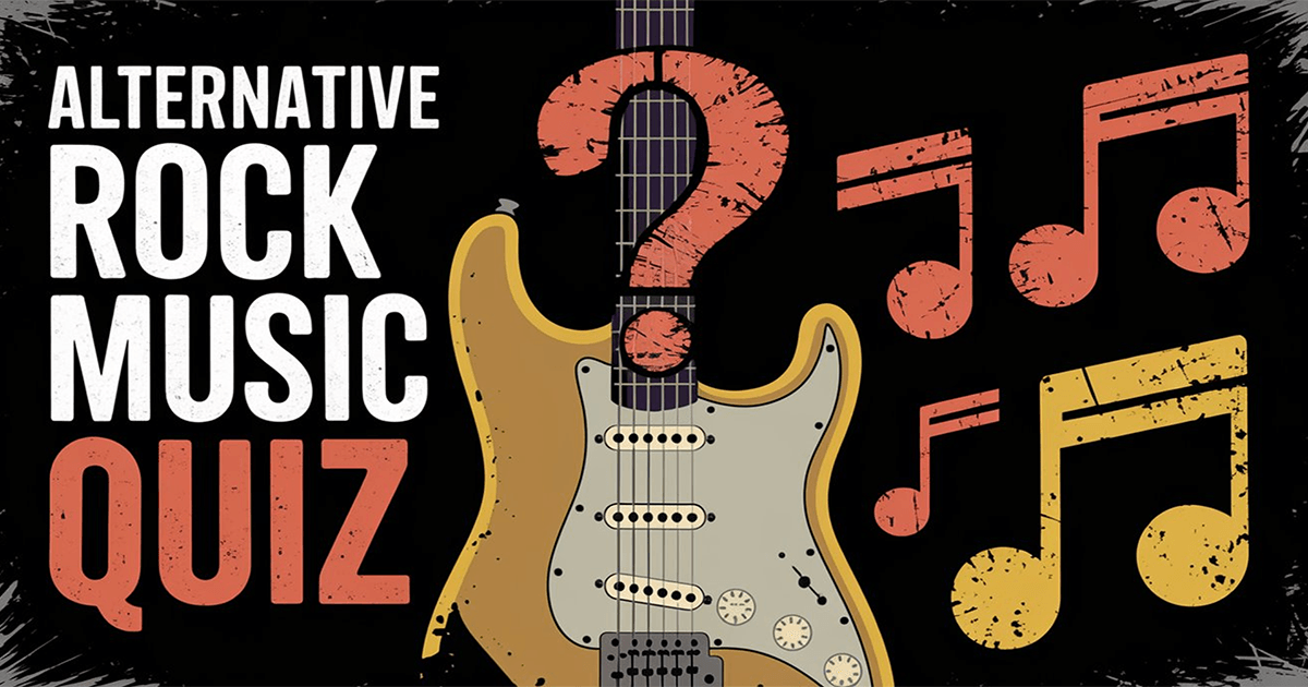 Banner for Alternative Rock Music Quiz