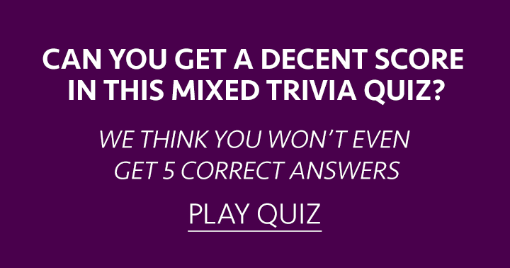 Banner for Assorted Knowledge Quiz