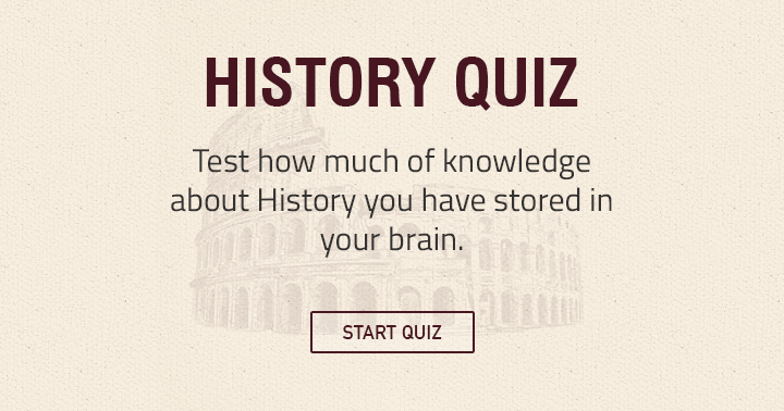 Banner for This quiz will captivate history enthusiasts.
