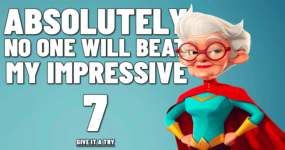 Banner for No one can surpass my score.