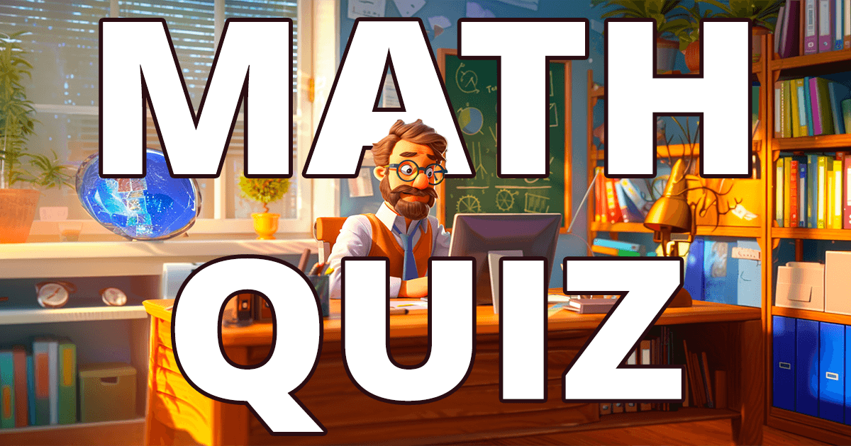 Banner for Mathematics Test