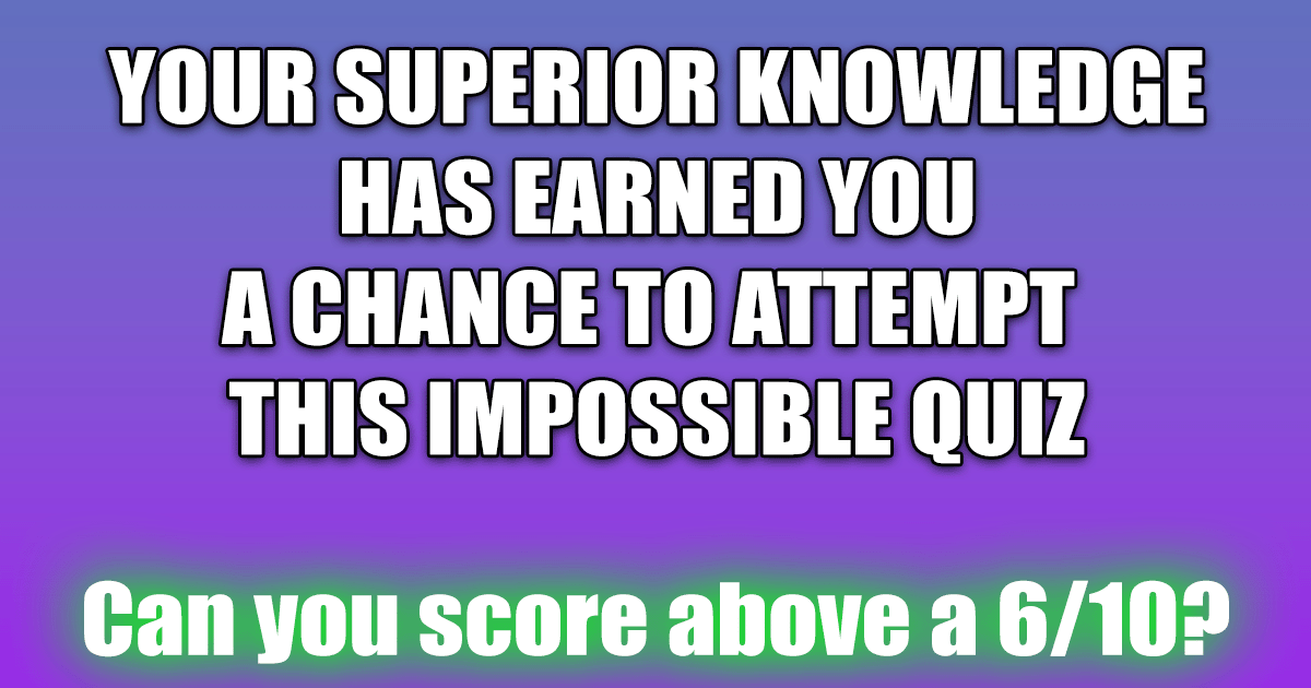 Banner for 'Unsolvable Quiz'