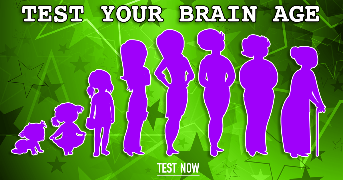 Banner for Test Your Brain Age