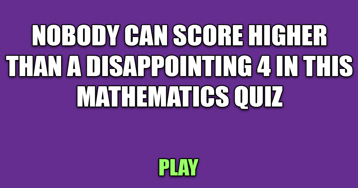 Banner for Math Quiz