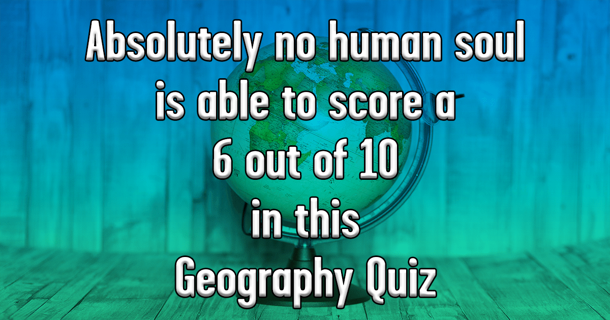 Banner for Demanding Geography Trivia Test