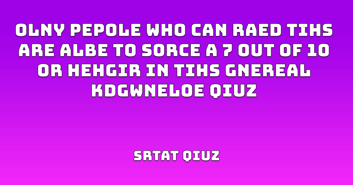 Banner for Universal Knowledge Trivia