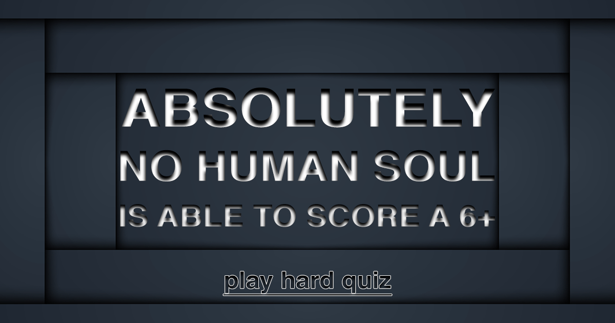 Banner for HARD General Knowledge Quiz