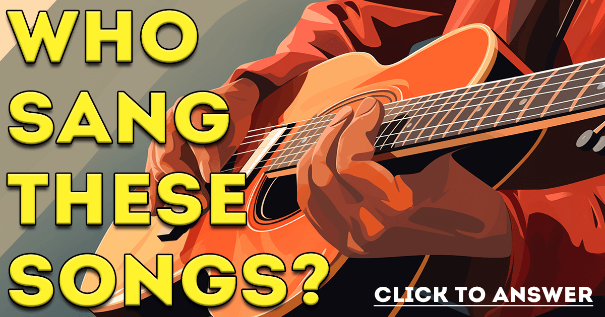 Banner for Can you identify the singers of these songs?