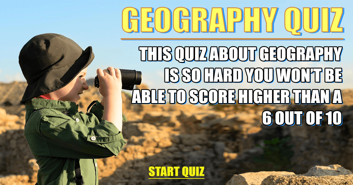 Banner for Geography Quiz