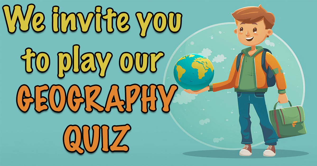 Banner for Geographical Trivia Test