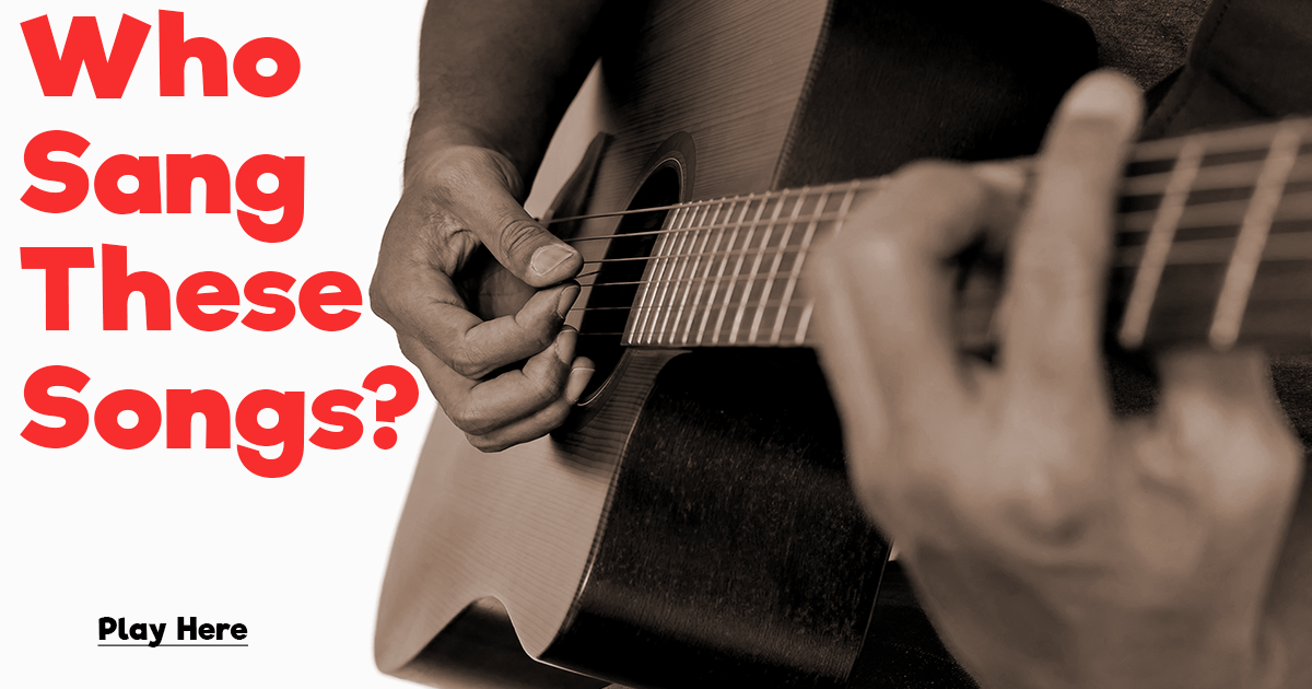 Banner for Who is the singer of these songs?