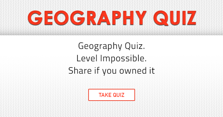 Banner for Unsolvable Geography Test