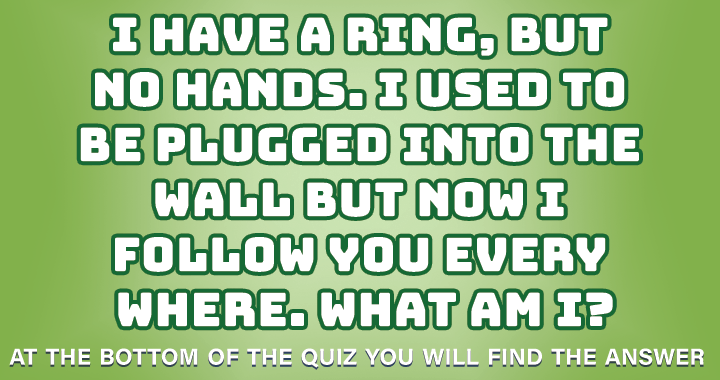 Banner for The solution to the riddle is located at the quiz's end.