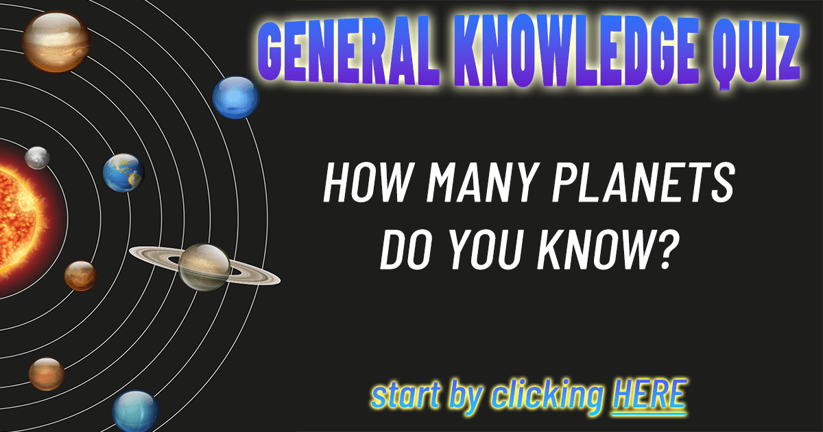 Banner for General Knowledge