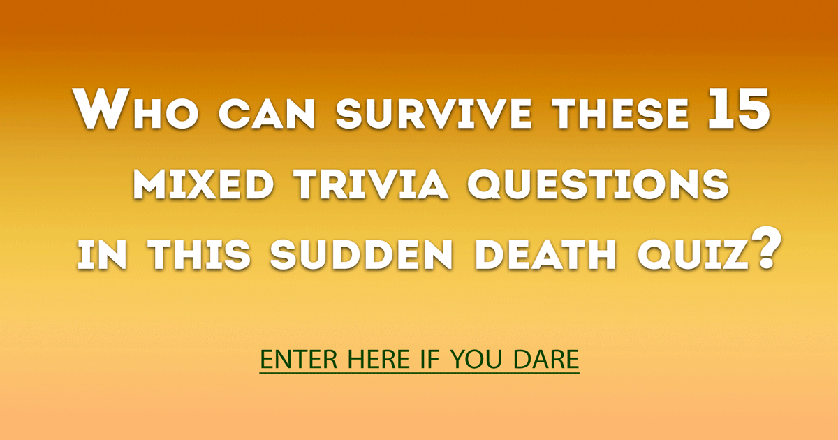 Banner for General Knowledge Quiz