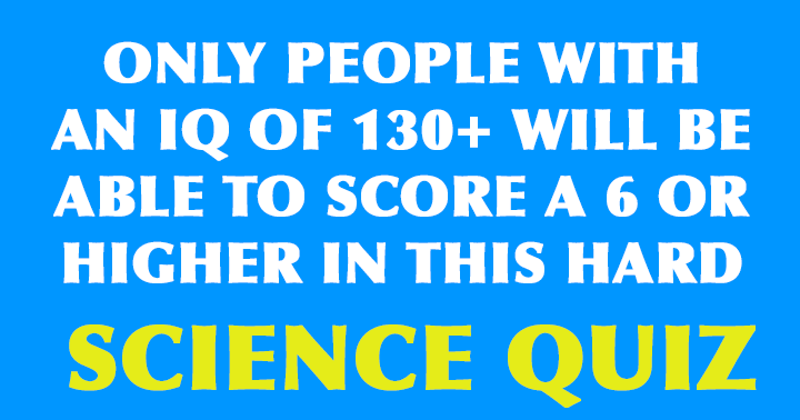 Banner for Hard science quiz for smart people!
