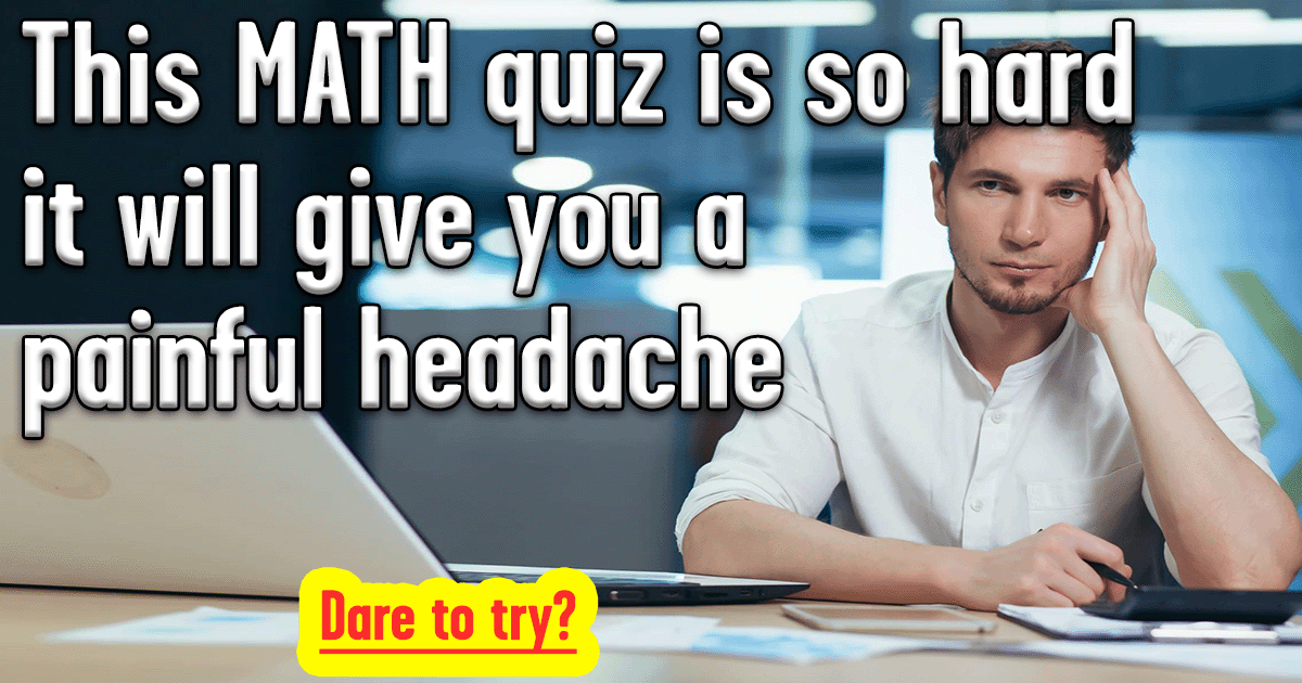 Banner for Math Quiz