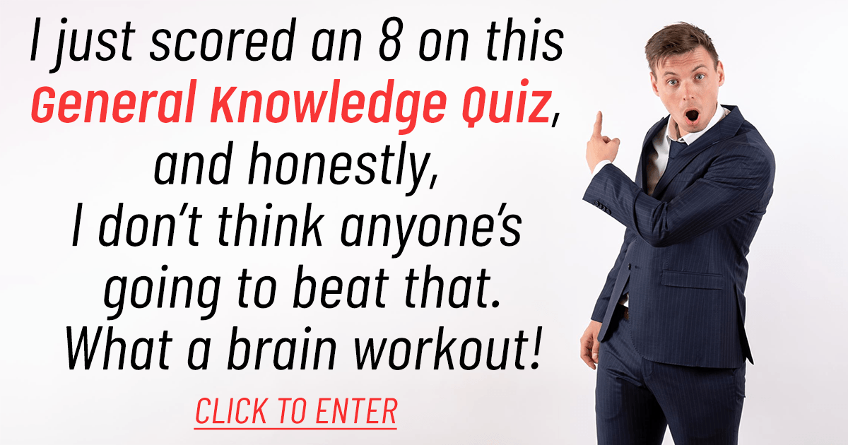 Banner for 10 Questions about General Knowledge