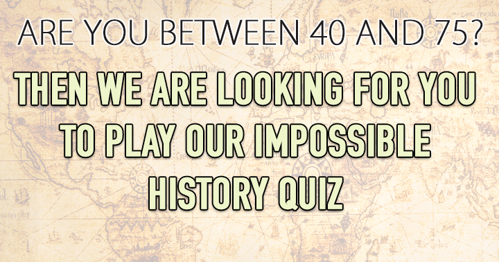 Banner for Historical Trivia Test