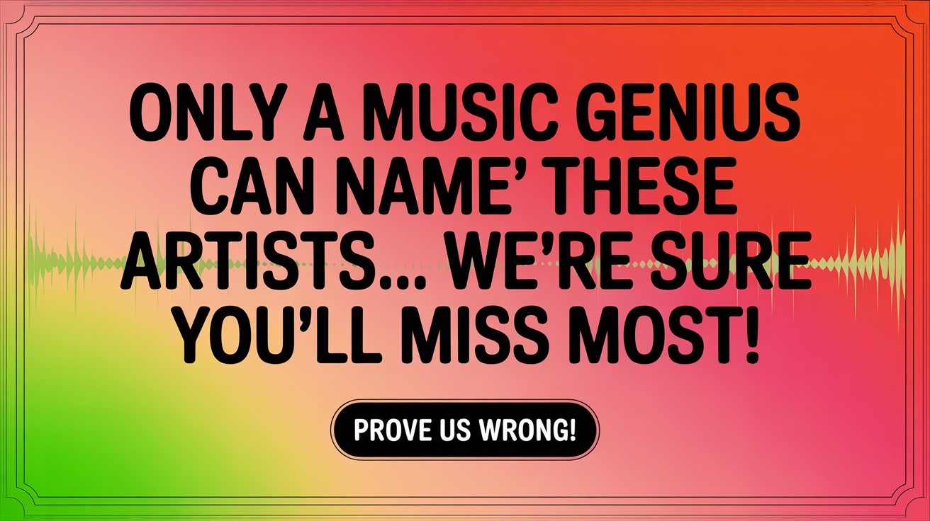 Banner for Music Quiz For Music Geniuses